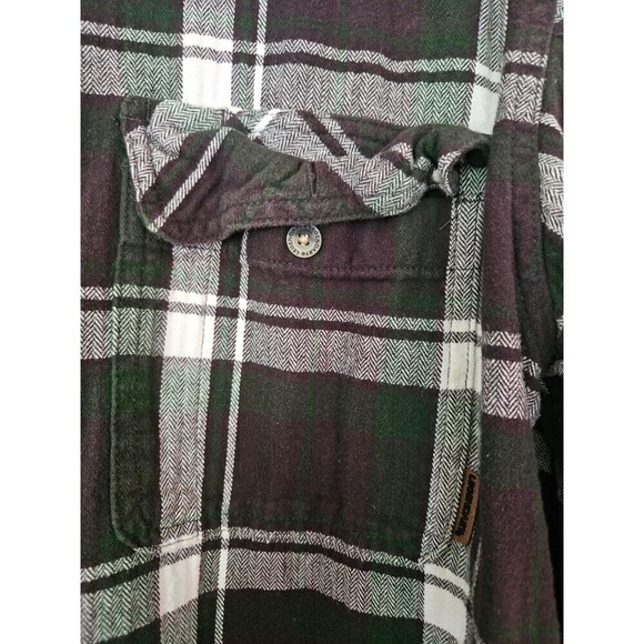 Legendary Whitetail The Original Buck Camp Button Down Men’s Plaid Shirt Size XL - Picture 3 of 11